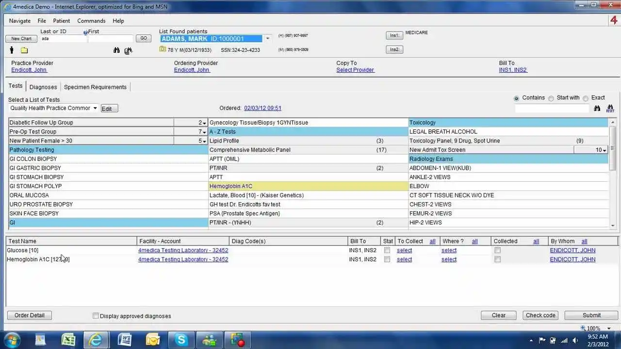 4Medica iEHR Software EHR and Practice Management Software