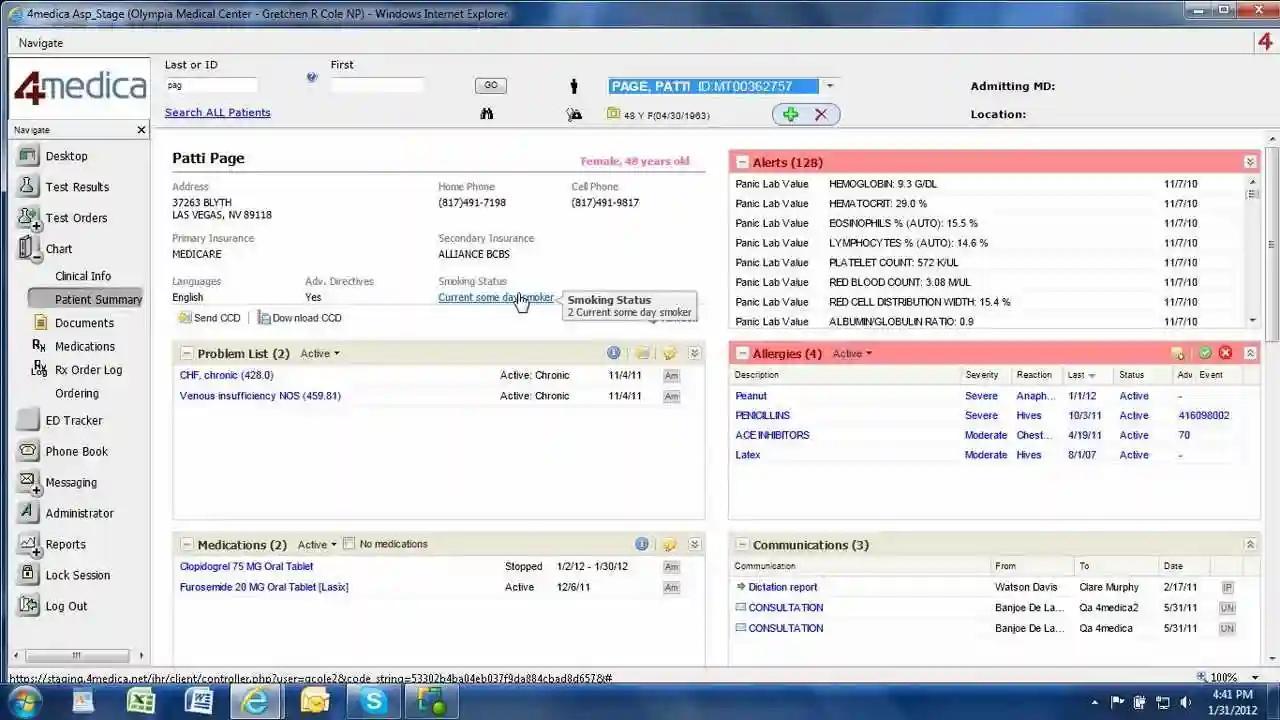 4Medica iEHR Software EHR and Practice Management Software