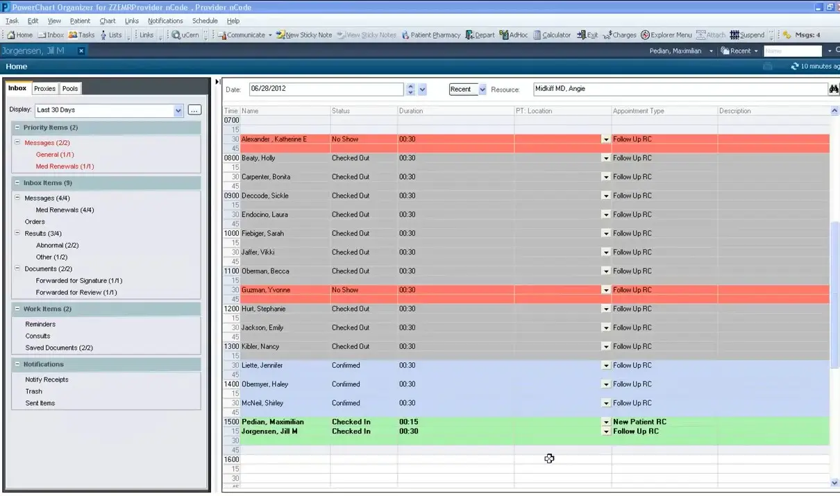 Cerner PowerChart Ambulatory EMR Software EHR and Practice Management Software