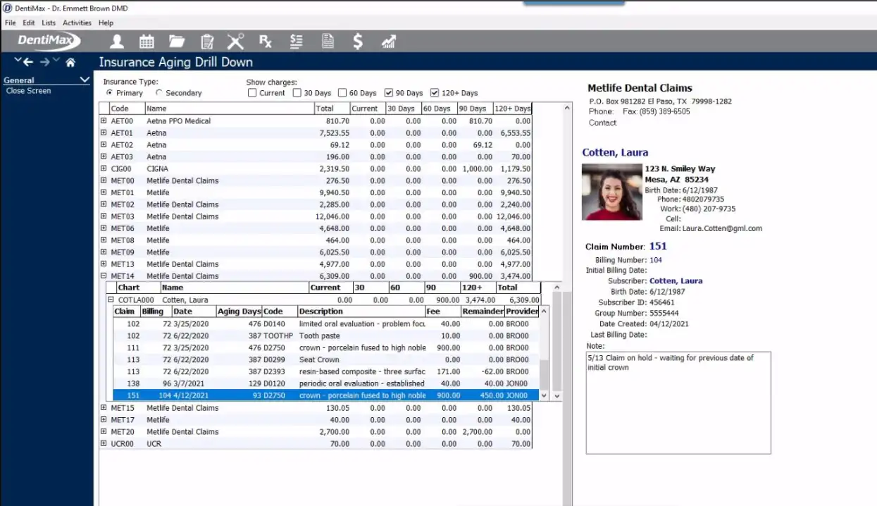 DentiMax EMR Software EHR and Practice Management Software