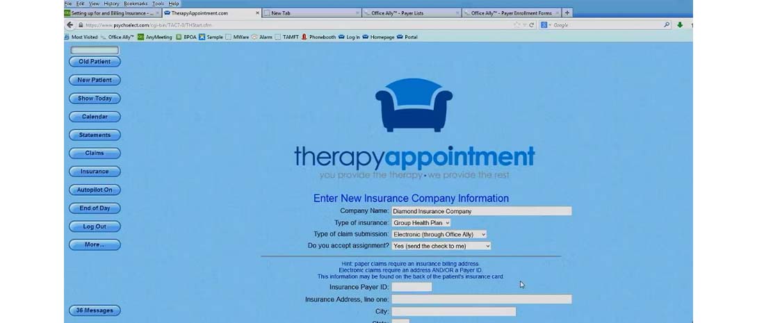 TherapyAppointment EMR Software EHR and Practice Management Software