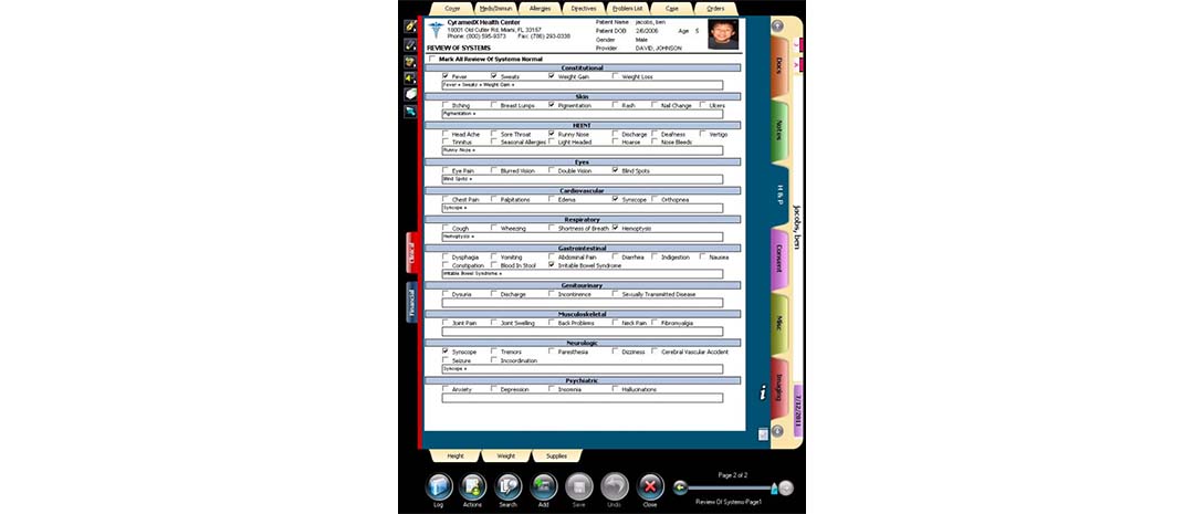 CYRAMEDX EMR Software EHR and Practice Management Software