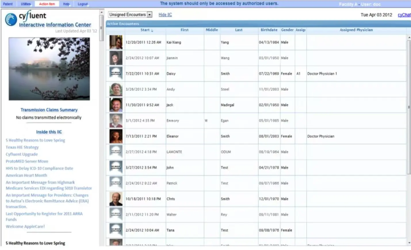 CyCHART EHR Software EHR and Practice Management Software