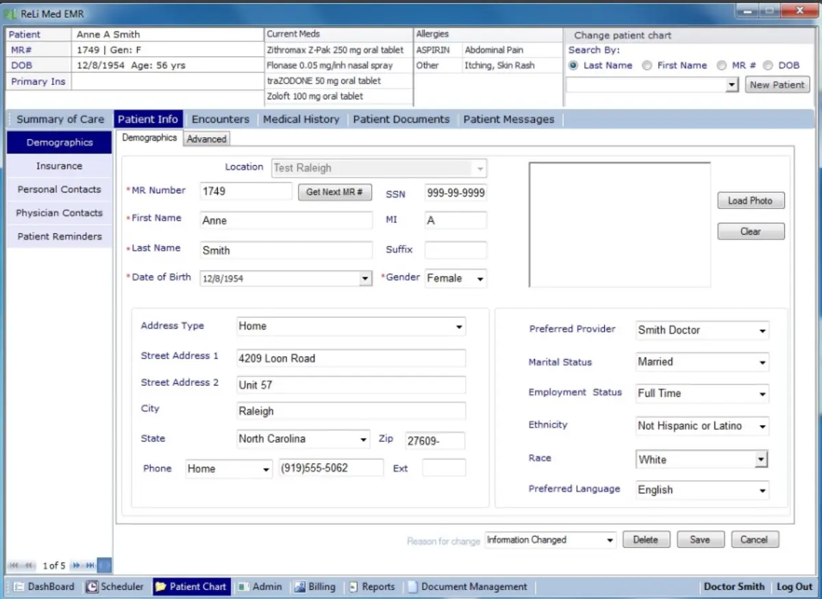 ReLi Med EMR Software EHR and Practice Management Software