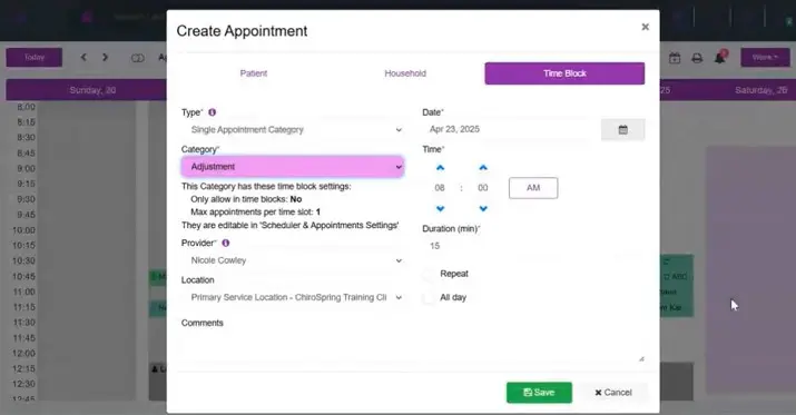 ChiroSpring PM Software EHR and Practice Management Software