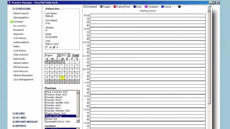 DocuTAP EMR Software EHR and Practice Management Software