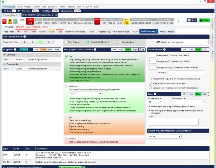 Experity Urgent Care EMR & PM Software EHR and Practice Management Software