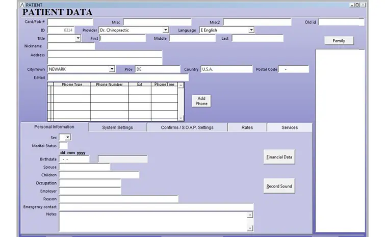 Atlas Chiropractic EMR Software EHR and Practice Management Software