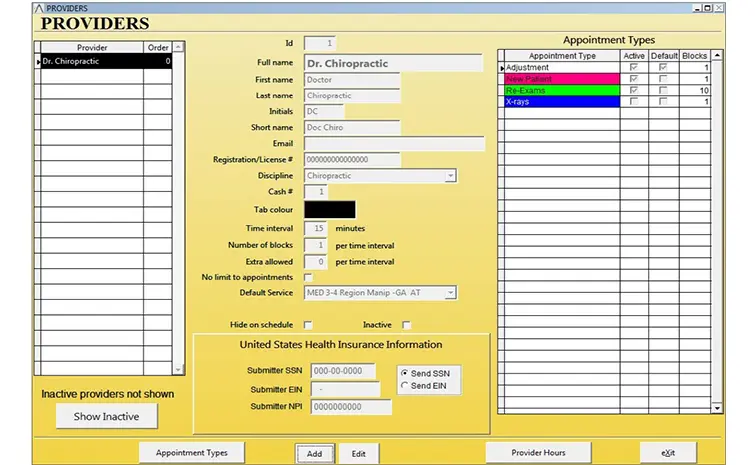 Atlas Chiropractic EMR Software EHR and Practice Management Software