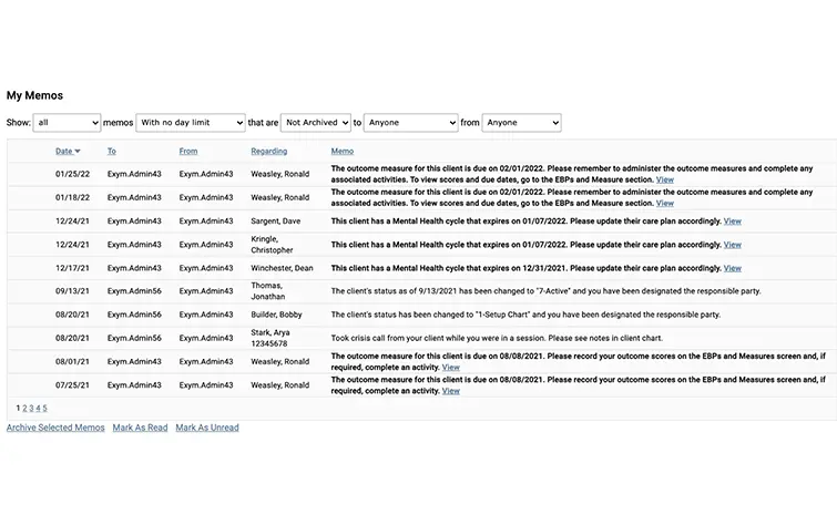 Exym Behavior Health EMR Software EHR and Practice Management Software