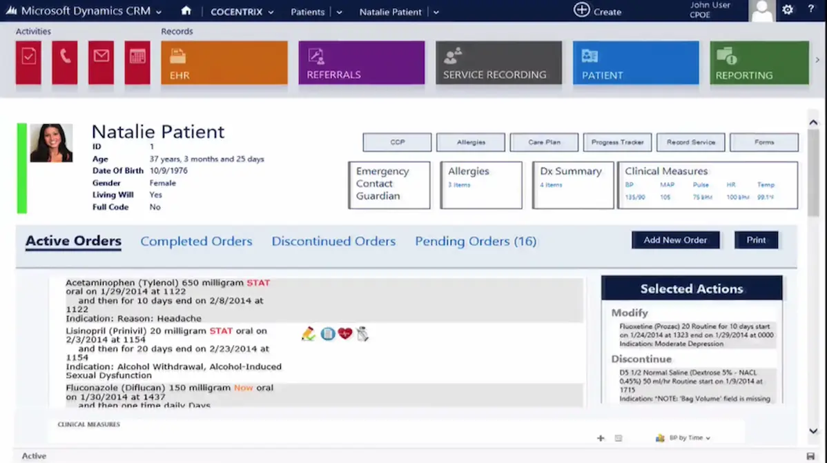 CoCENTRIX Coordinated Care Platform EHR and Practice Management Software