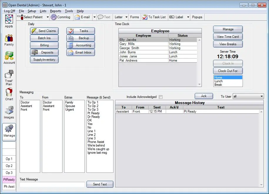 Open Dental Practice Management Software EHR and Practice Management Software