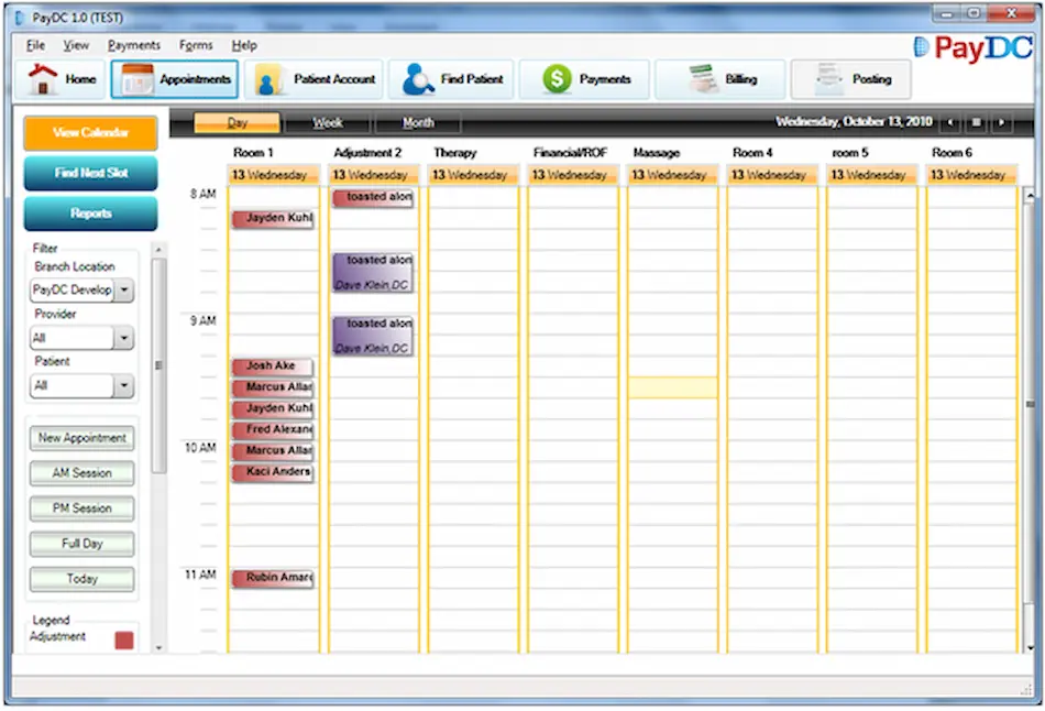 PayDC Chiropractic Software EHR and Practice Management Software