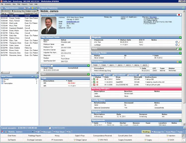 SRS EHR Software EHR and Practice Management Software